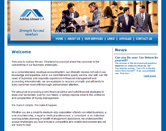 website design for accounting professional image