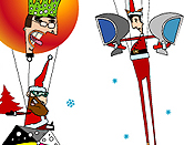 Christmas Greeting Card Design for Professional Graphic and Web Design Studio