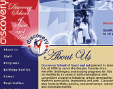 website design for gymnastics image