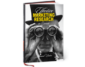 effective marketing research book cover design image for Thomson Nelson publisher. Zikmund, Bodur. 