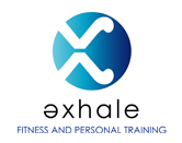 Exhale. Fitness and Personal Training logo design and brand identity development sample