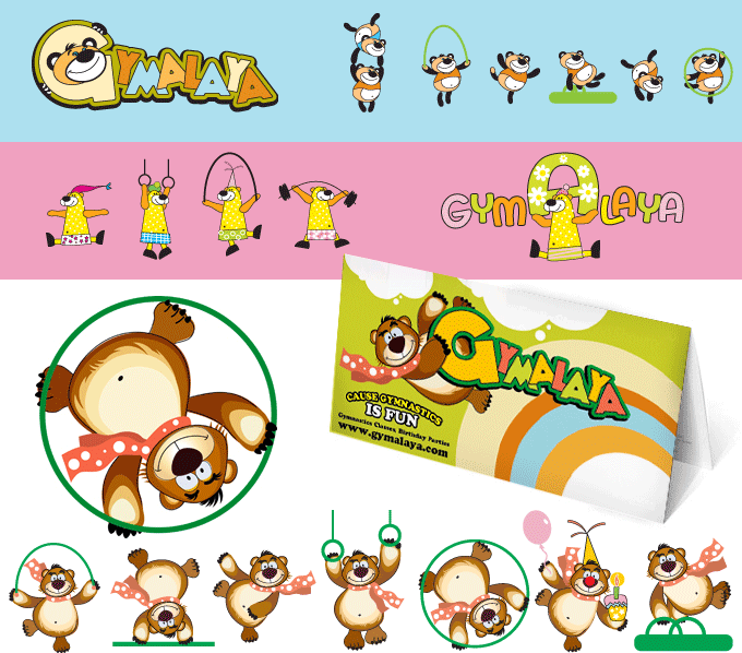 gymalaya brand design image