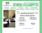 website design for nail salon image