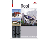 Roofing presentation folder and insert design sample.