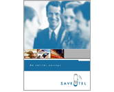 saveutel presentation folder and insert design sample.