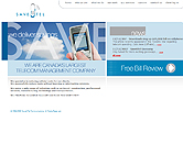 webpage design for telecomunication image