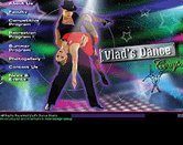 graphic and web design for Vlads Dance etertainment toronto industry website image