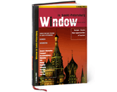 window to St Petersburg book cover design image 
