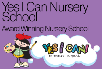 Yes I Can nursery school brand identity sample