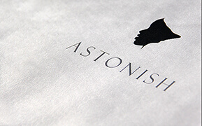 Astonish. Brand Identity Development. Signage Design. Packaging Design. Case Study.