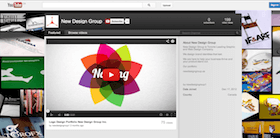 youtube channel design sample for business