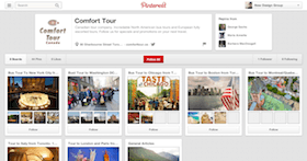 pinterest account setup and design for a company toronto