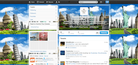 twitter account for travel company