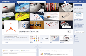 business facebook page design