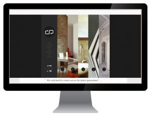 Construction company web design by New Design Group