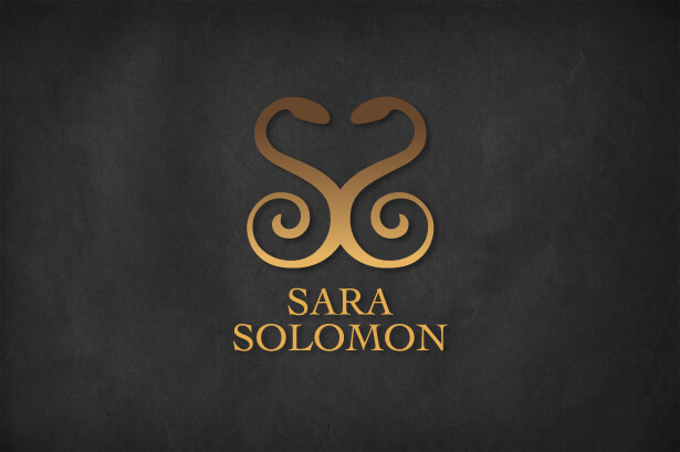 Unusual Logo Design for Sara Solomon by New Design Group