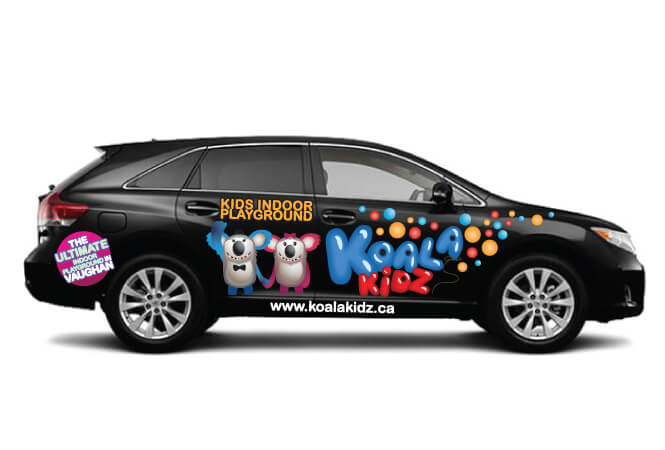 Koala Kidz Car Ads Design