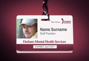 Staff Badge Design for Health Service by New Design Group