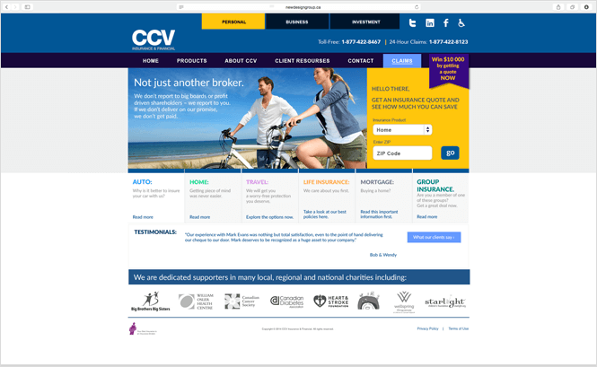 company web design