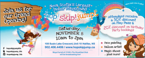 Promotional Postcard Design for Kids Playground by New Design Group