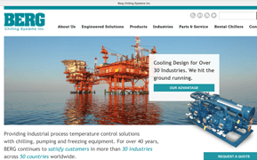 Manufacturing Company Homepage Design by New Design Group