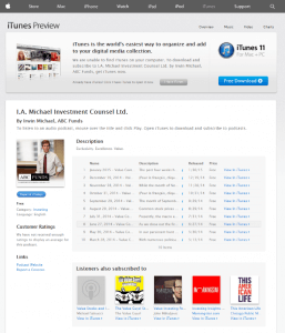 Web design with integral podcast function by New Design Group