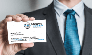 Integrity Buisness card