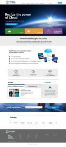Integrity website screenshot