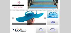 manufacturing company web design